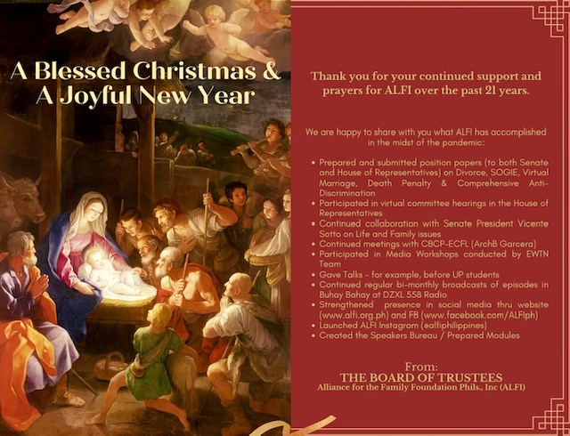 A Blessed Christmas and a Joyful New Year