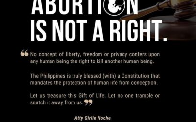 Abortion is Not a Right