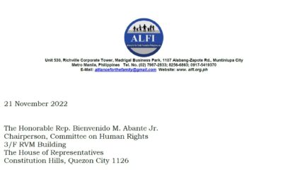 ALFI Position Paper on Comprehensive Anti-Discrimination (19th Congress)