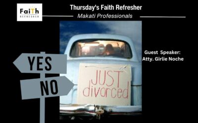Divorce in the Philippines: Protecting the Common Good and Paths to Progress – Lecture