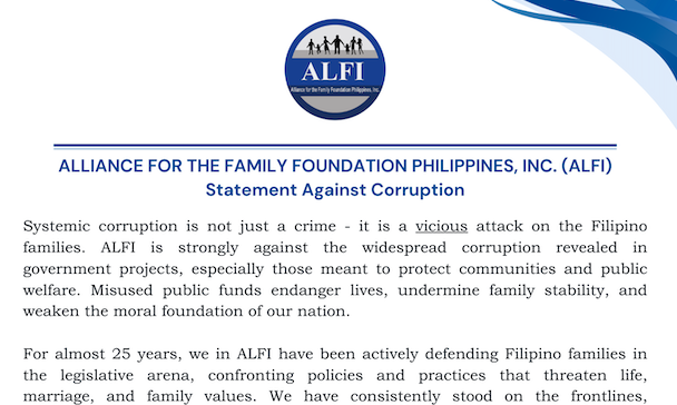 ALFI Statement Against Corruption