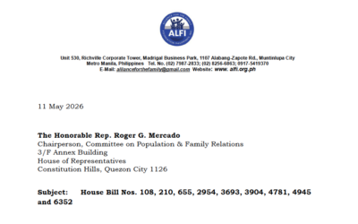 ALFI Position Paper on Absolute Divorce